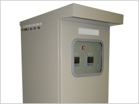 Nitrogen generator gas analyzer panel
